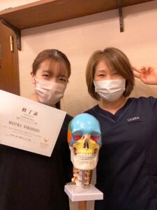 安眠ドライヘッドスパ生徒さん
