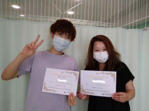 安眠ヘッドスパ講座受講生徒さん