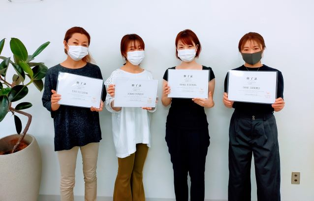 小顔調整講座受講生徒さん