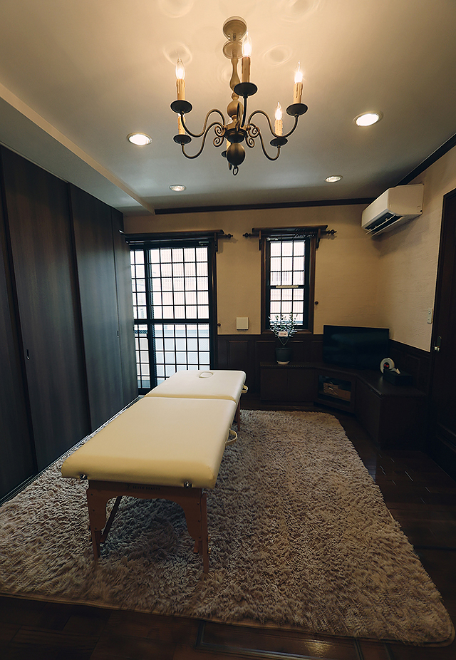 ヘッドマッサージスクール　ルアナ東京の室内