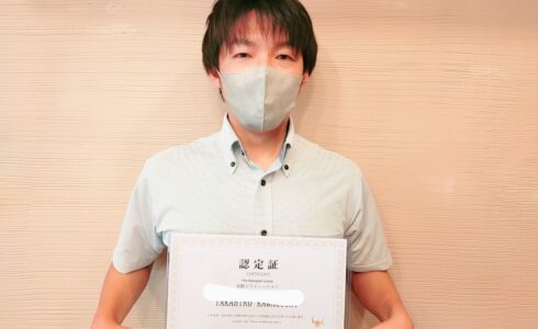 安眠ドライヘッドスパ生徒さん