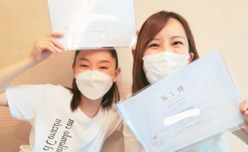 安眠ドライヘッドスパ生徒さん