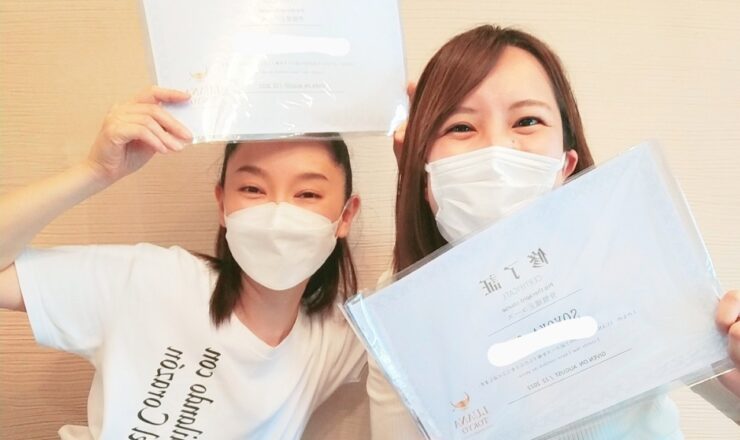 安眠ドライヘッドスパ生徒さん