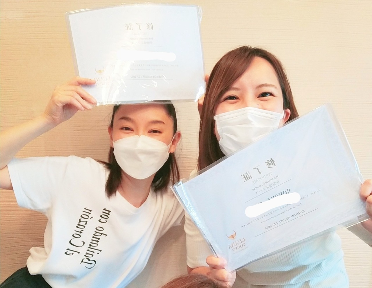 安眠ドライヘッドスパ生徒さん