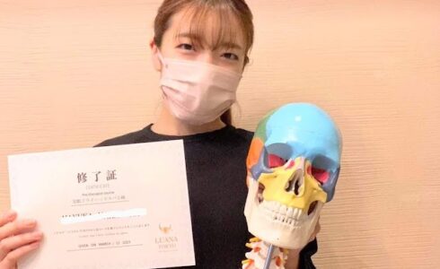 安眠ドライヘッドスパ生徒さん