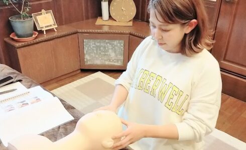 安眠ドライヘッドスパ生徒さん