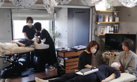 ドライヘッドスパ出張講座