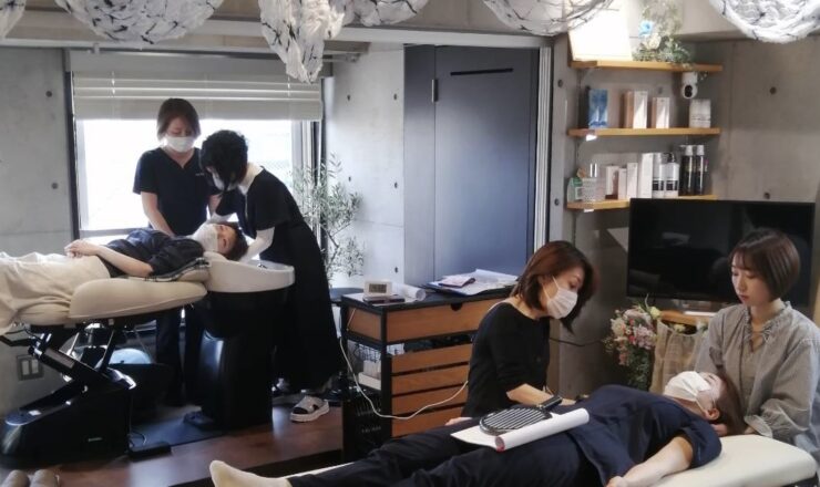 ドライヘッドスパ出張講座