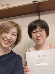 安眠ドライヘッドスパ２DAY生徒さん