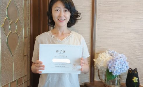 安眠ドライヘッドスパ講座生徒さん