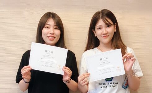 安眠ドライヘッドスパ生徒さん