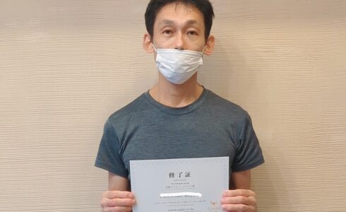 安眠ドライヘッドスパ生徒さん