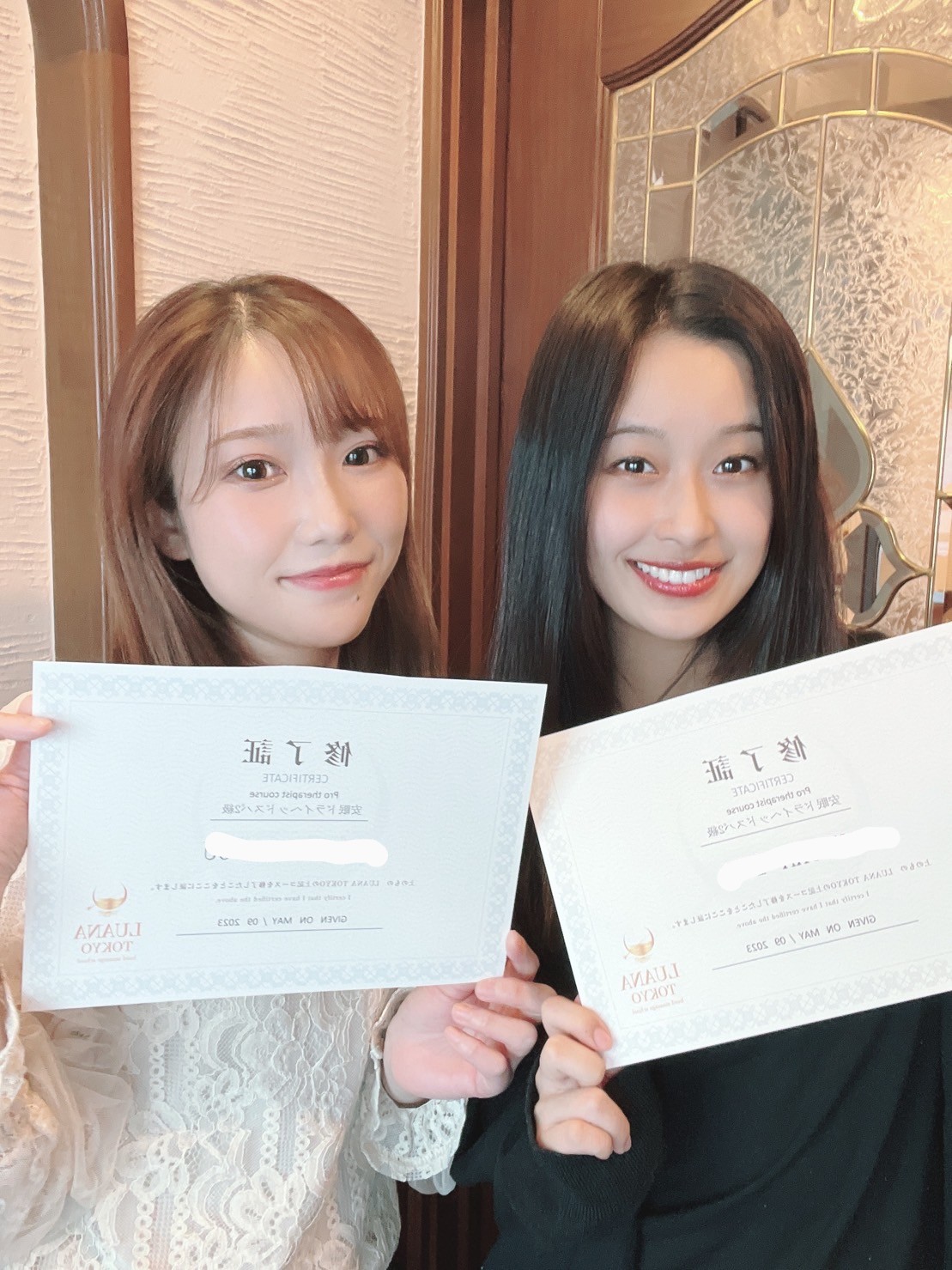 安眠ドライヘッドスパ生徒さん