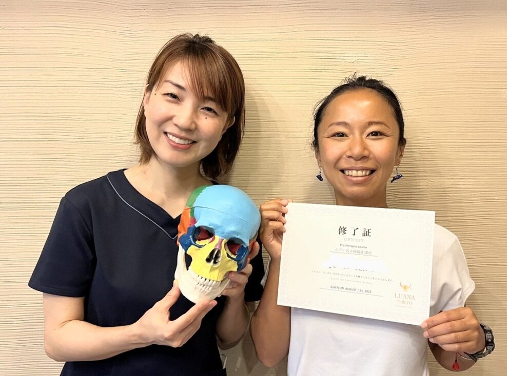 小顔矯正講座生徒さん