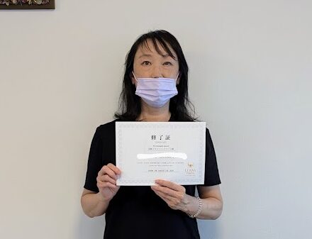 安眠ドライヘッドスパ生徒さん