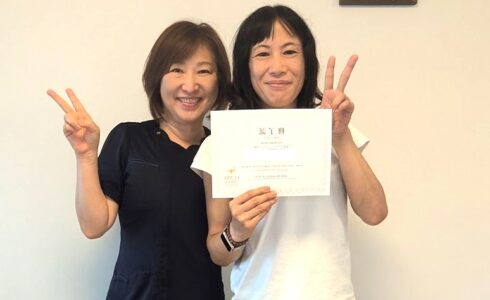 安眠ドライヘッドスパ2 DAY生徒さん感想