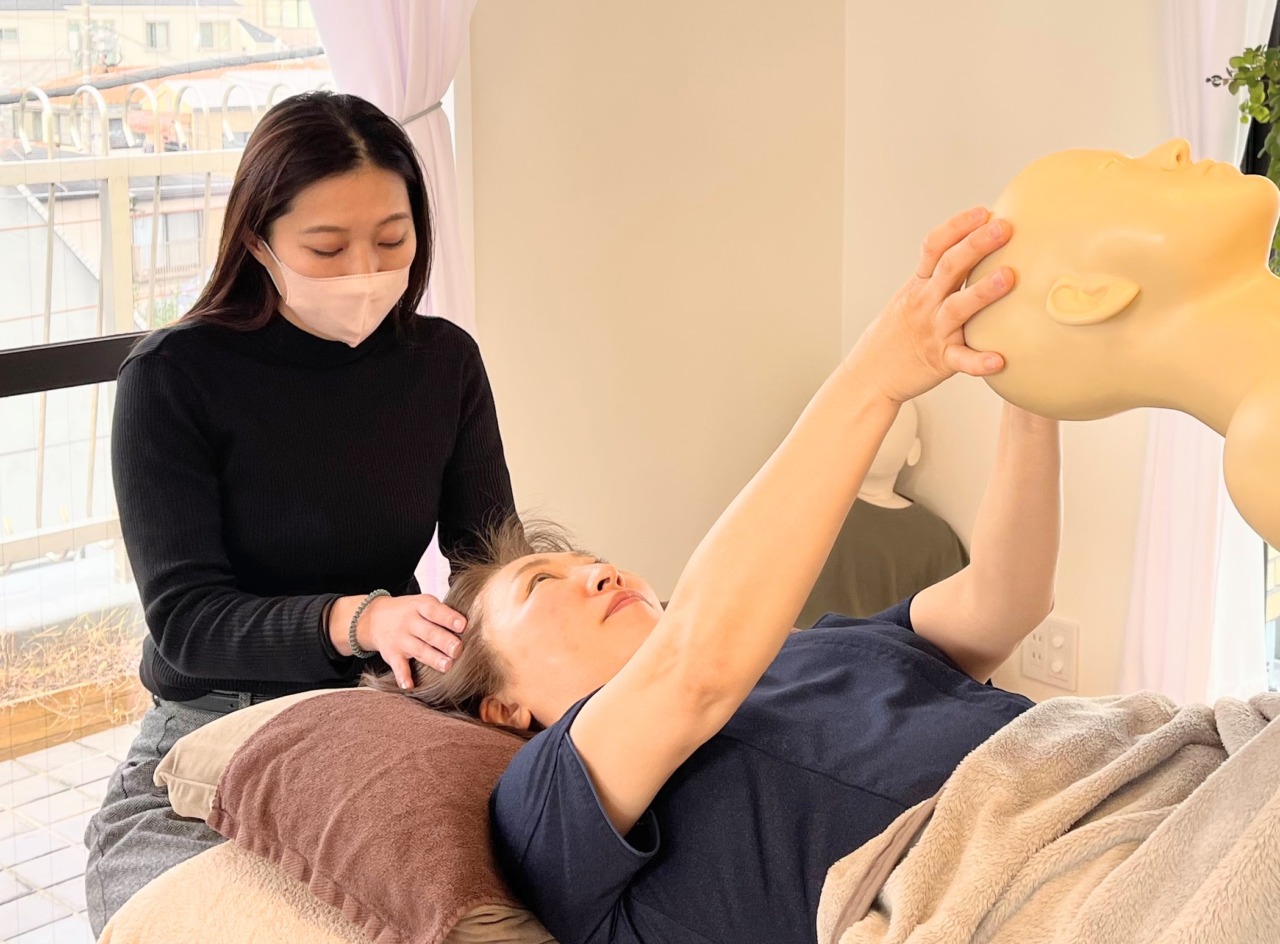 安眠ドライヘッドスパ
生徒さん感想