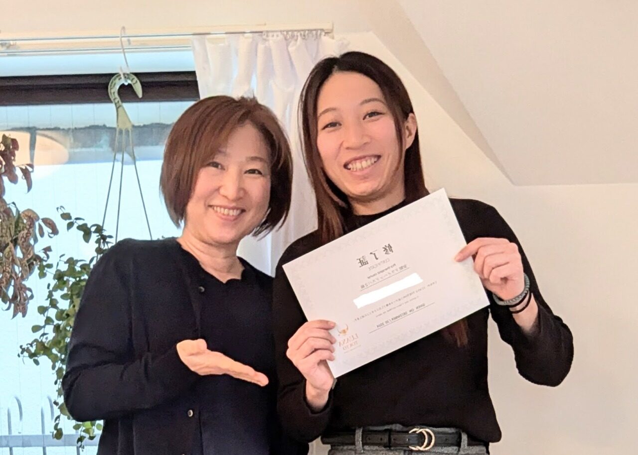 安眠ドライヘッドスパ 生徒さん感想